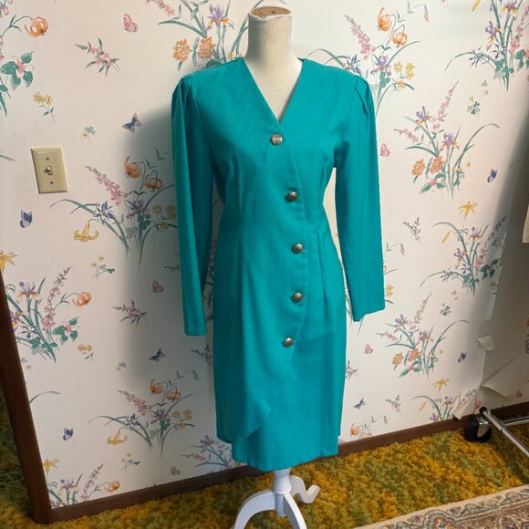 Vintage 80s Bedford Fair Dress - Picture 1 of 10
